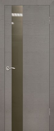 Дверь Н-3 бронза 800*2000 Дуб французский серый