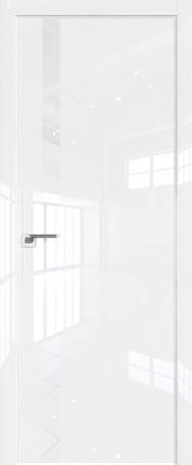 Дверь 6LK (ABS) белый лак 800*2000 Белый люкс кромка в цвет зпп Eclipse зпз 190