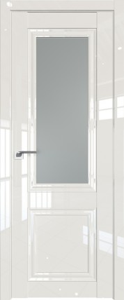 Дверь 123L матовое 800*2000 Магнолия люкс