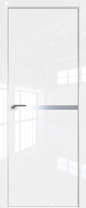Дверь 11LK 800*2000 Белый люкс матовая с 4-х сторон Eclipse 190