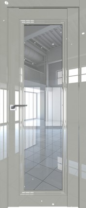 Дверь 2.101L прозрачное 800*2000 Галька люкс