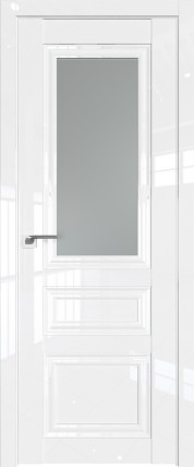 Дверь 125L матовое 800*2000 Белый люкс