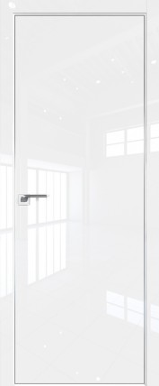 Дверь 1LK 800*2000 Белый люкс матовая с 4-х сторон Eclipse 190