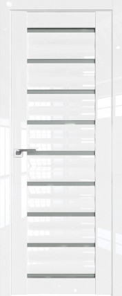 Дверь 76L матовое 800*2000 Белый люкс