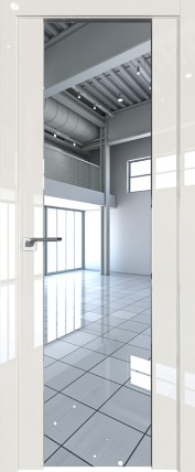 Дверь 8L триплекс зеркальный 800*2000 Магнолия люкс