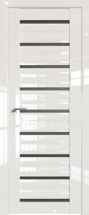 Дверь 76L графит 800*2000 Магнолия люкс