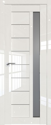 Дверь 37L графит 800*2000 Магнолия люкс