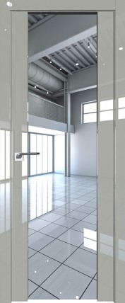 Дверь 8L триплекс зеркальный 800*2000 Галька люкс