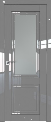 Дверь 123L матовое 800*2000 Грей люкс