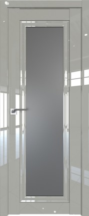 Дверь 121L графит 800*2000 Галька люкс