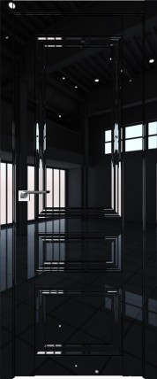 Дверь 124L 800*2000 Черный люкс