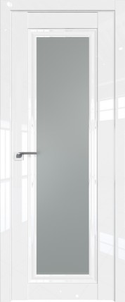 Дверь 121L матовое 800*2000 Белый люкс