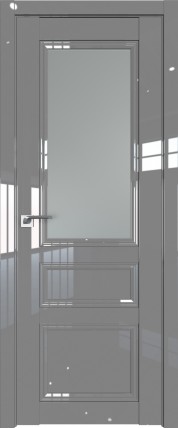 Дверь 131L мателюкс матовое 800*2000 Грей люкс