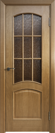 Дверь Капри-3 ДО бронза №2 800*2000 Дуб натуральный