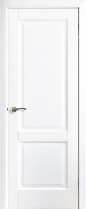 Дверь Профиль-1 ДГ 800*2000 Белая эмаль