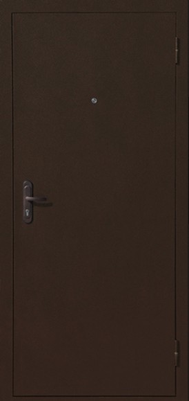Дверь Стройгост 5-1 Металл/Металл, Медь антик
